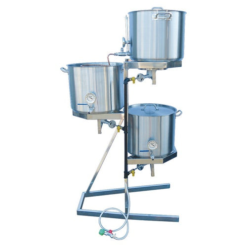 Building a Compact Three-Tier Brewery
