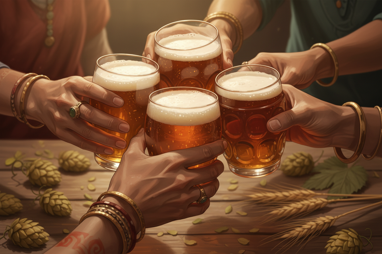 A Toast to the Universality of Beer