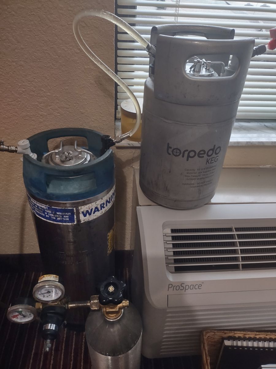 Closed Transfer Kegging