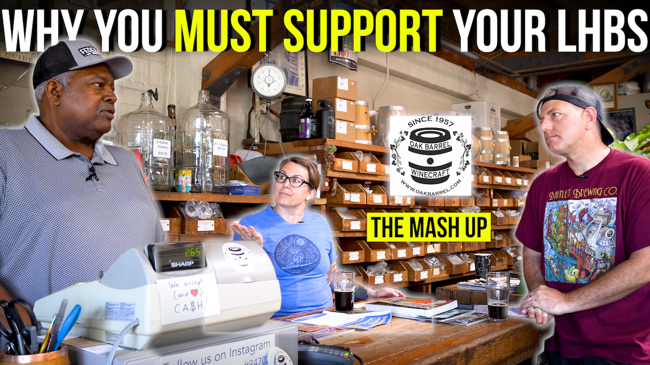 Why YOU MUST SUPPORT Your Local Homebrew Store featuring Oak Barrel Winecraft