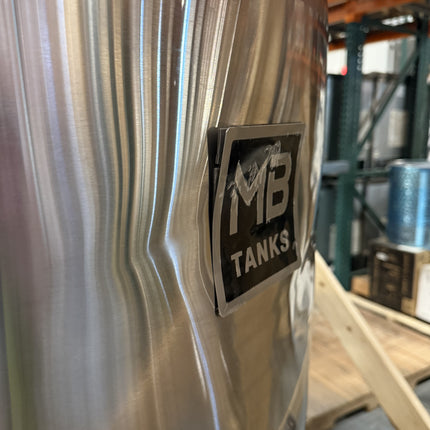MB® 2 bbl Conical Unitank Fermenter | Jacketed | T.C. Sanitary Ports | All Fittings Included | Carbonation Stone | Passivated Ready to Use | American Engineered | Ships from USA - Return