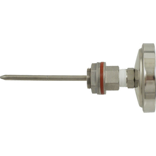 Weldless Thermometer (Stainless) - 6 in.