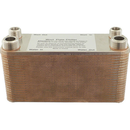 40 Plate Counterflow Wort Chiller