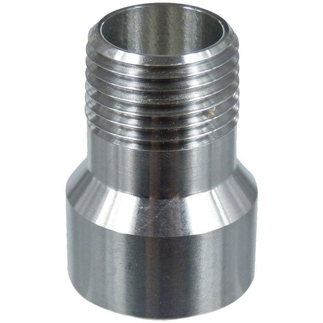 1/2" FPT by 1/2" MPT for welding in kettles