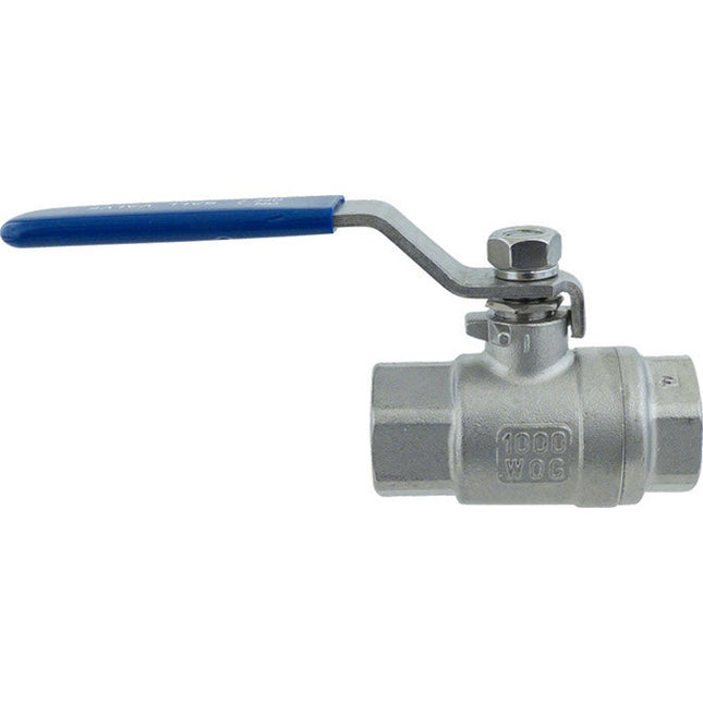 Stainless Ball Valve - 1/2 in Full Port