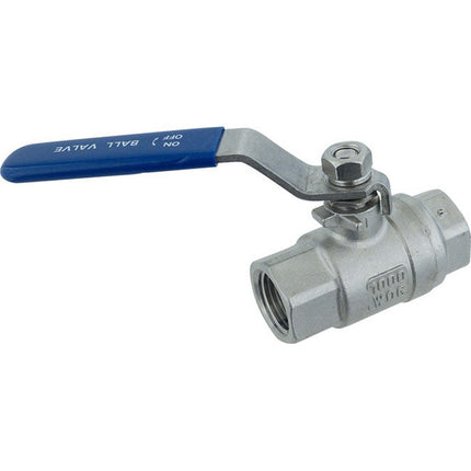 Stainless Ball Valve - 1/2 in Full Port