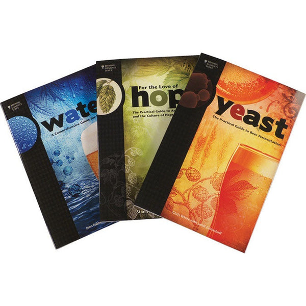 Brewing Elements Book Set - Water, Hops, Yeast (Book) – MoreBeer!