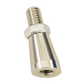 Beer Faucet Bonnet Angler | Tap Handle Positioner | Chrome Plated Brass