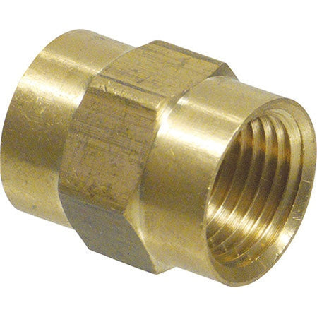 Brass  - 1/2 in Coupler