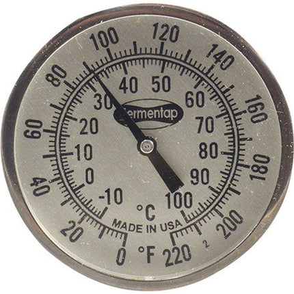 Fermentap Thermometer - (2 in. x 12 in.)
