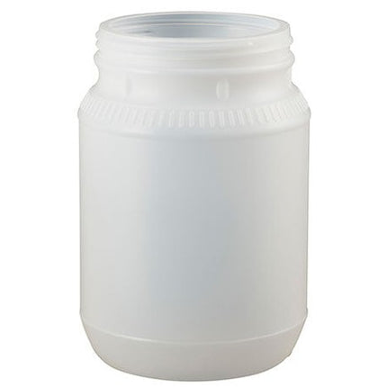 1/2 Gallon Plastic Jar - 110 mm Wide Mouth - No Lid