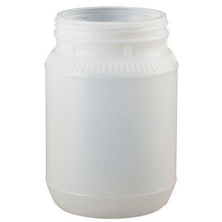 1/2 Gallon Plastic Jar - 110 mm Wide Mouth - No Lid