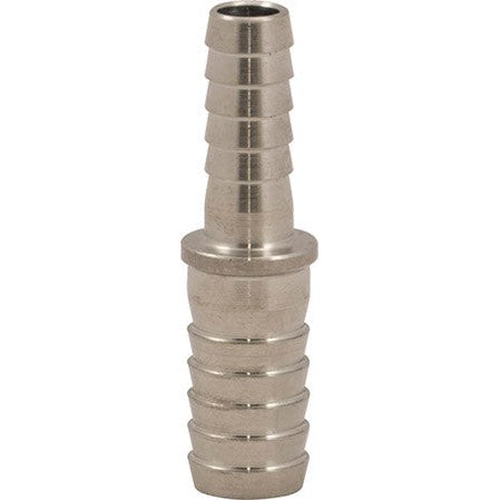Stainless Steel Splicer - 1/4 in Barb to 5/16 in Barb