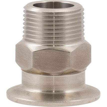 Stainless - 1.5 in.T.C. x 1 in. MPT