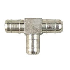 CO2 Tee | Stainless | 5/16 in Barb