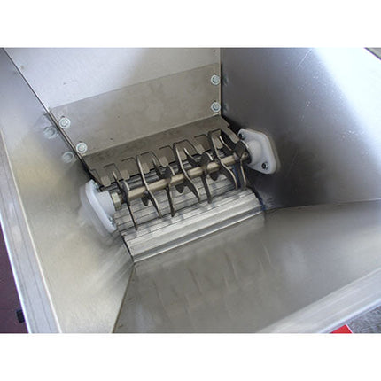 EnoItalia Manual Apple Crusher | Stainless Steel Hopper | Aluminum Rollers - Scratch & Dent
