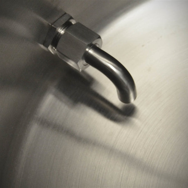 Anvil Stainless Steel Dip Tube - Includes Nut and O-Ring