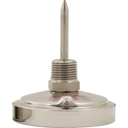 BrewBuilt Thermometer - 2.5" stem x 3" dial, 1/2" MPT