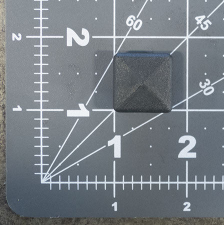 Square Plastic Plug for Bottom Rails of WE220&WE223 Crushers