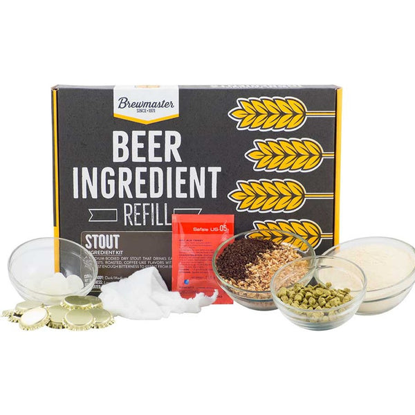 Stout Beer Brewing Kit (1 gallon)
