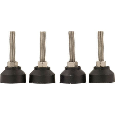 Chronical - Adjustable 3/8" threaded "feet" inserts (for legs, set of 4)