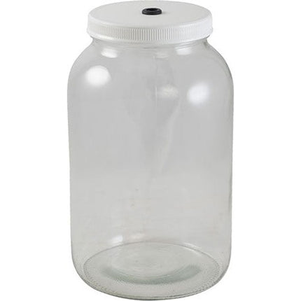 1 Gallon Glass Jar Fermenter Kit - S-Shaped Airlock