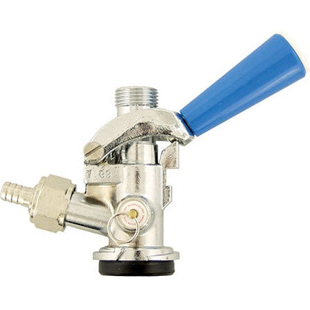 Taprite D-Style Keg Coupler | Sanke Keg Beer Tap | PRV | Gas Barb Included