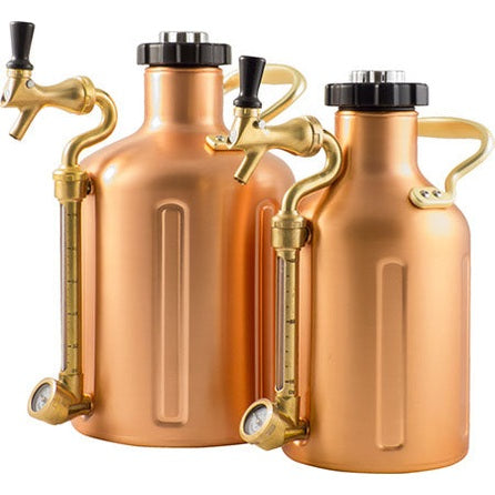 GrowlerWerks UKeg 64 Pressurized Copper Growler - 64 oz – MoreBeer!