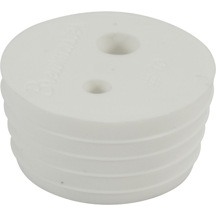 Two Hole #10 Brewmaster Silicone Stopper