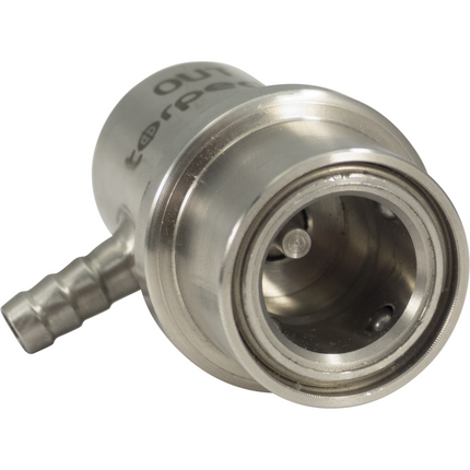 Torpedo Ball Lock Quick Disconnect (QD) Beverage Out - Barbed Stainless