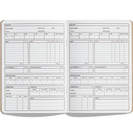 33 Brews: A Homebrewing Log and Brew Journal