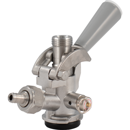 Tap - Stainless Steel Domestic D-Style Sanke Coupler With PRV (Taprite) - Keg Coupler
