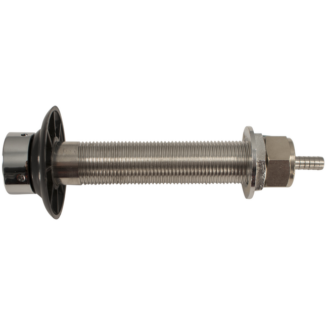 Faucet Shank - 5-1/8 in. Stainless with Nut & Nipple