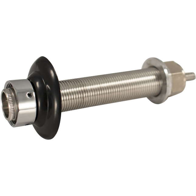 Faucet Shank - 5-1/8 in. Stainless with Nut & Nipple