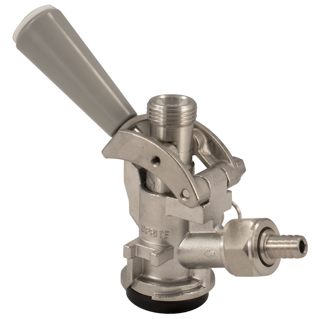 Tap - Stainless Steel Domestic D-Style Sanke Coupler With PRV (Taprite) - Keg Coupler
