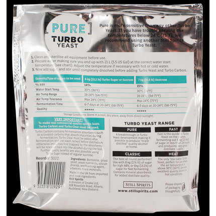 Turbo Yeast - Triple Distilled