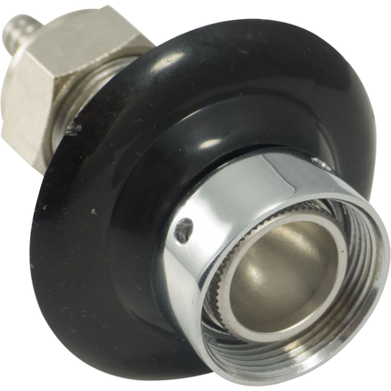 Faucet Shank - 2-1/8 in. Stainless with Nut & Nipple