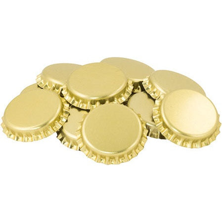 Gold Oxygen Absorbing Bottle Caps