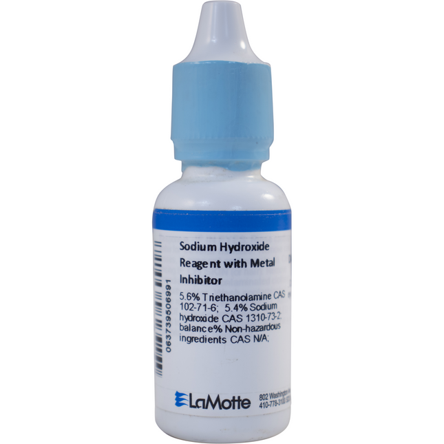 LaMotte Water Test Reagent - Sodium Hydroxide Reagent with Metal Inhibitors