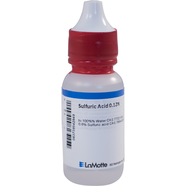 Sulfuric Acid - 0.12N - Lamotte Water Test Reagent (7748WT-G