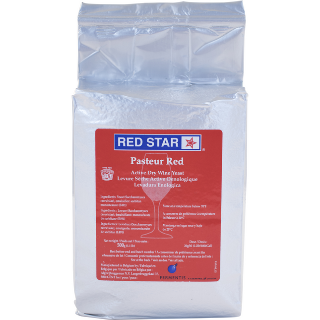 Dry Wine Yeast - Pasteur Red - PLACEHOLDER