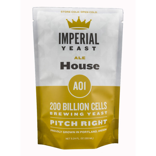 Imperial Yeast | A01 House Ale | Beer Yeast | Double Pitch | 200 Billion Cells