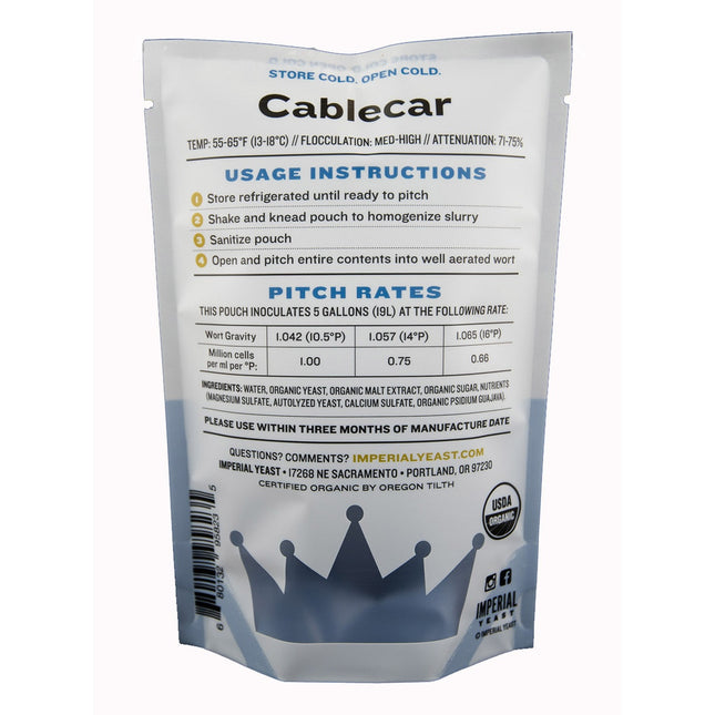 Imperial Yeast - Cablecar