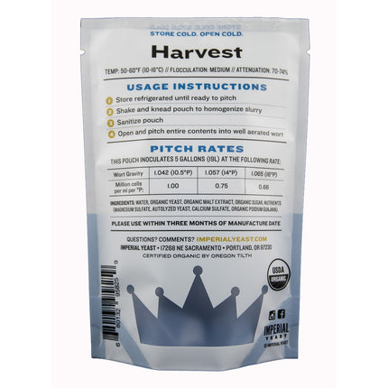 Imperial Yeast - Harvest