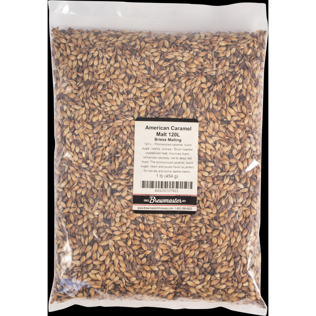 Malt - Caramel 120L - Per Lb (Showroom Only)