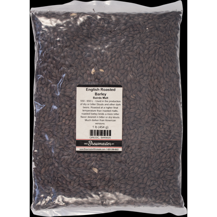 Malt - Roasted Barley - Per Lb (Showroom Only)