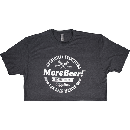 MoreBeer! Circle Logo Charcoal Shirt - PLACEHOLDER