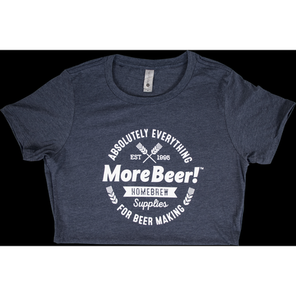 MoreBeer! Circle Logo Midnight Navy Shirt (Women's) - PLACEHOLDER