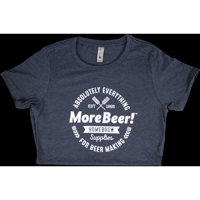 MoreBeer! Circle Logo Midnight Navy Shirt (Women's) - PLACEHOLDER