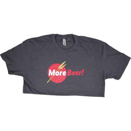 MoreBeer! Classic Logo Charcoal Shirt - PLACEHOLDER